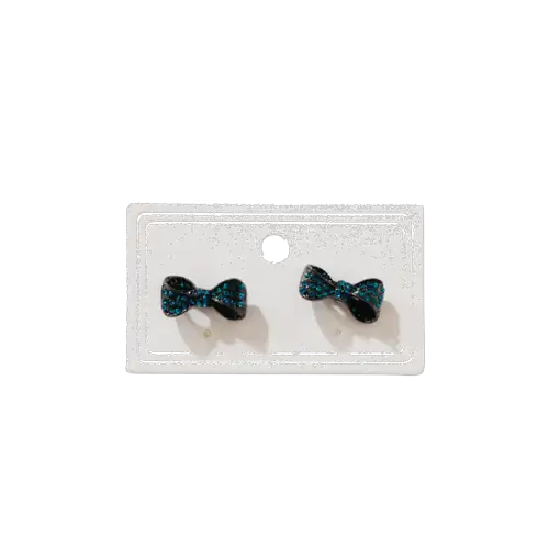 Arete de lazos Turquesa