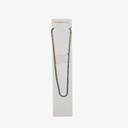 Collar chic plateado