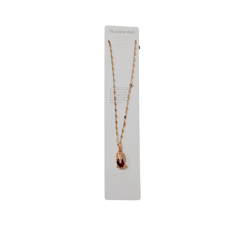 Collar con rubí "Divina Elegancia"