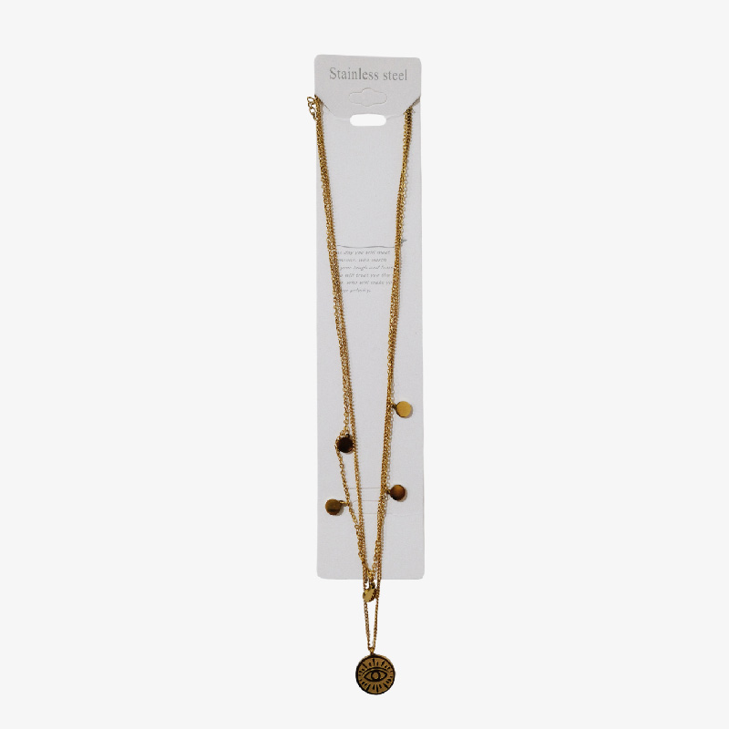 Collar de cadena doble Preciosa