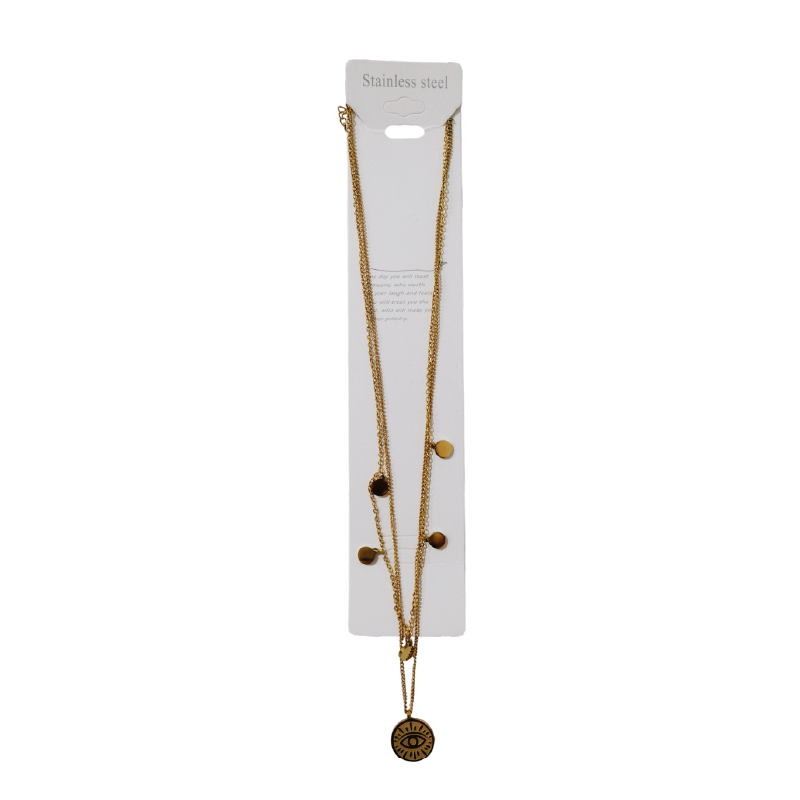 Collar de cadena doble Preciosa