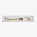 Pulsera con dije de corazón "Moderna"