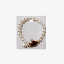 Pulsera de perlas "Rubí"