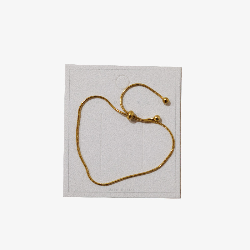 Pulsera de cadena dorada "Eterna Juventud"