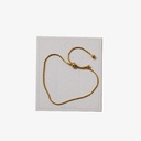 Pulsera de cadena dorada "Eterna Juventud"
