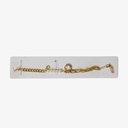 Pulsera de cadena y perlas "Diva"
