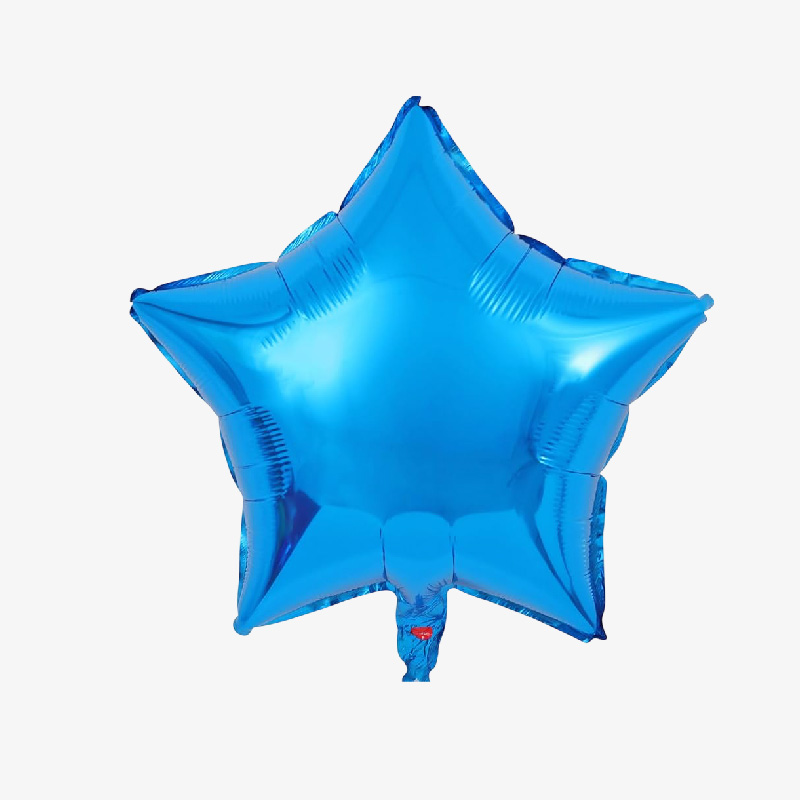 Globo en forma de estrella (varios colores)