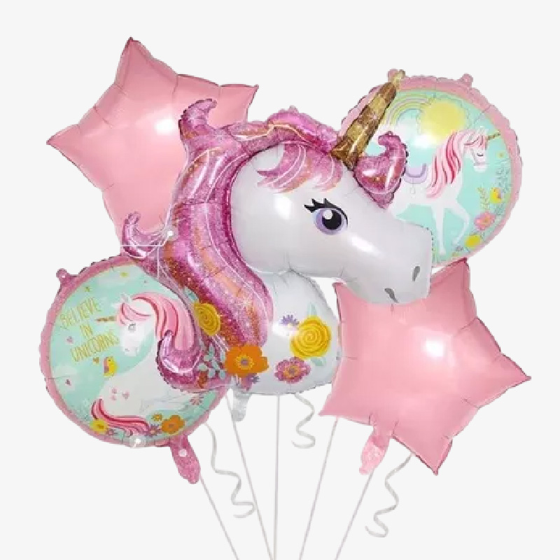 Globo unicornio rosa