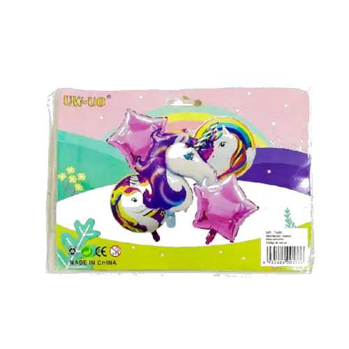 Globo con forma de unicornio