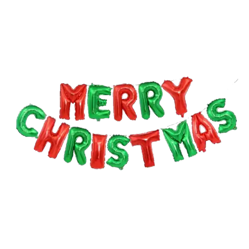 Globo Merry Christmas (Feliz navidad)
