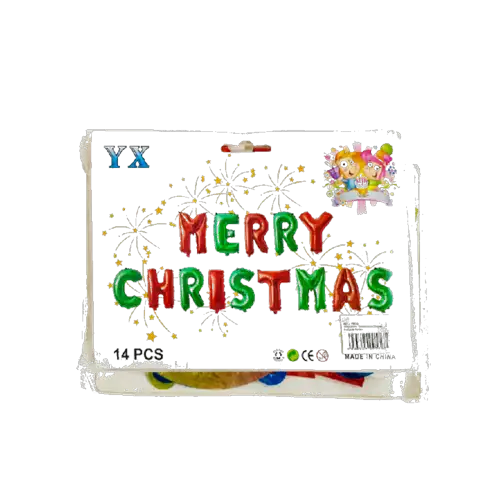 Globo Merry Christmas (Feliz navidad)