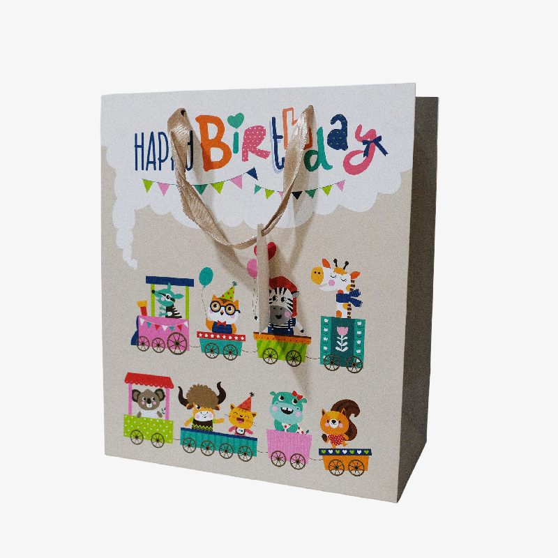 Bolsa de regalos Tren de animales