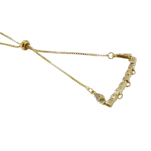 Pulsera dorada "Idilio"