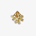 Aretes de piedras con Margaritas