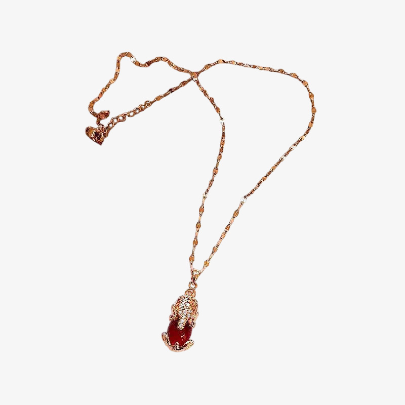 Collar con rubí "Divina Elegancia"