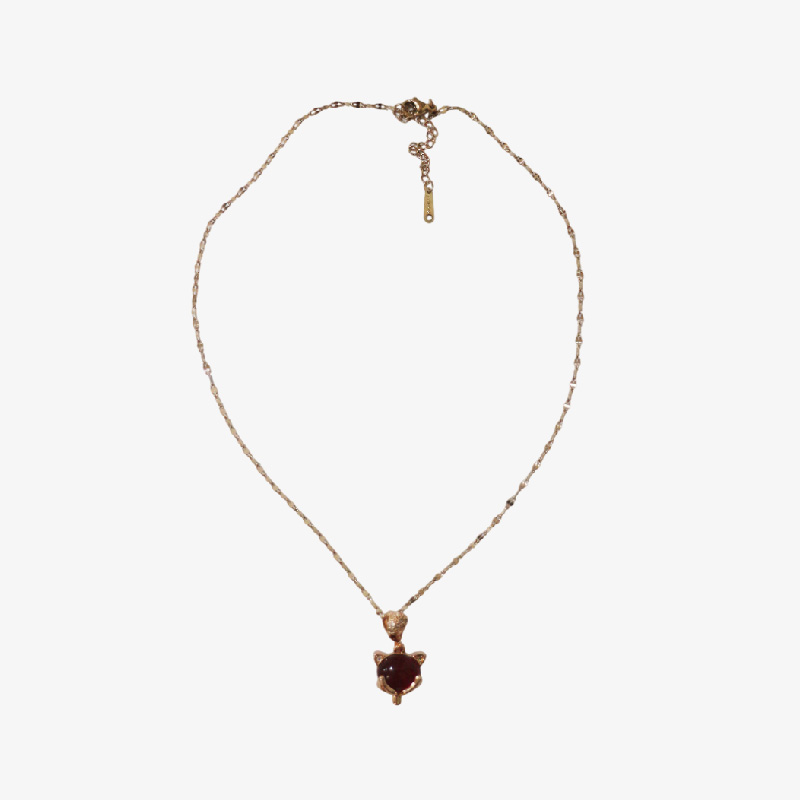Collar con rubí elegancia extrema 