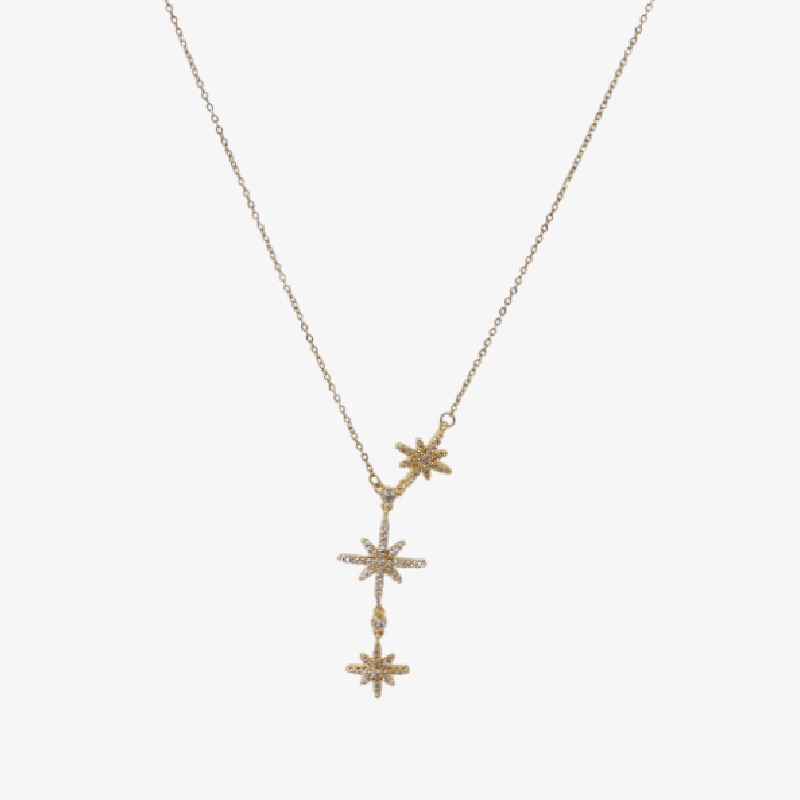 Collar largo de estrellas Chica Super Star