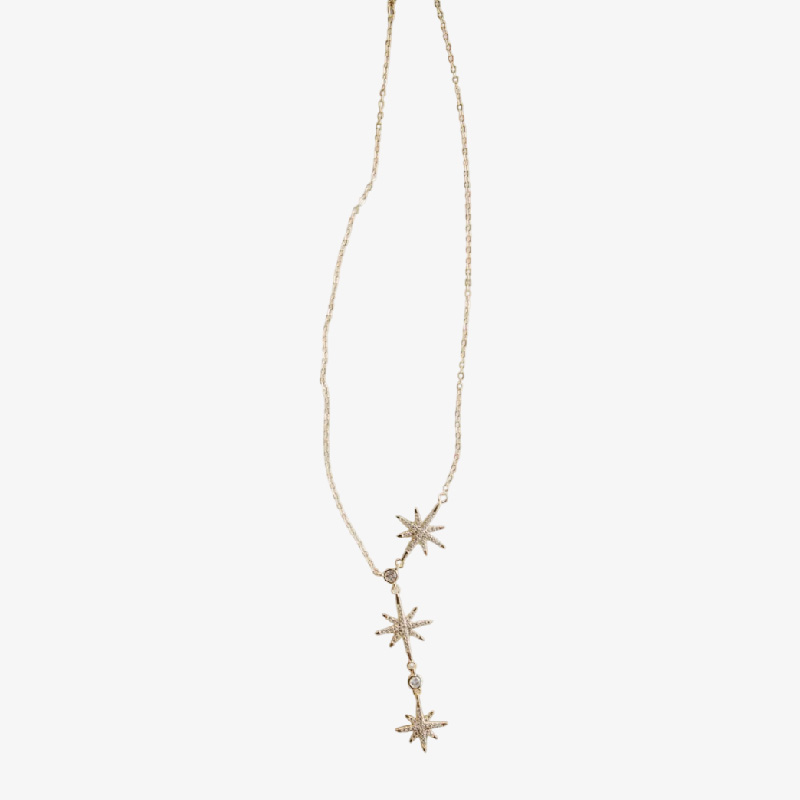 Collar largo de estrellas Chica Super Star