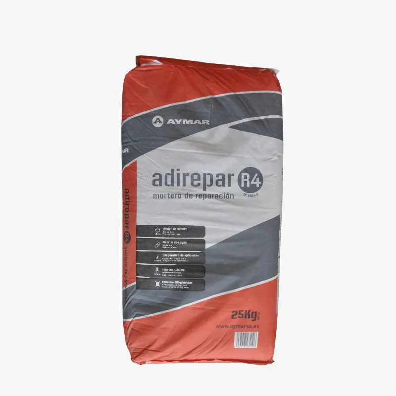 MORTERO TIXOTRÓPICO PREDOSIFICADO ADIREPAR TIPO R4 (EN 1504-3) (SACO DE 25 KG)