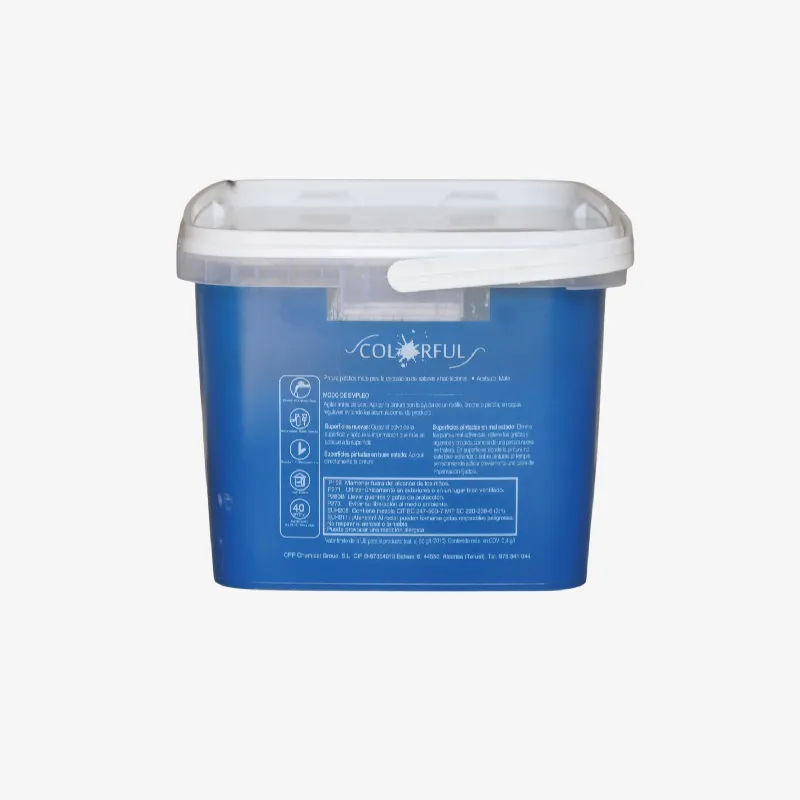 COLORFUL CB PINTURA INTERIOR MATE BLANCO (BOTE DE 4 L)