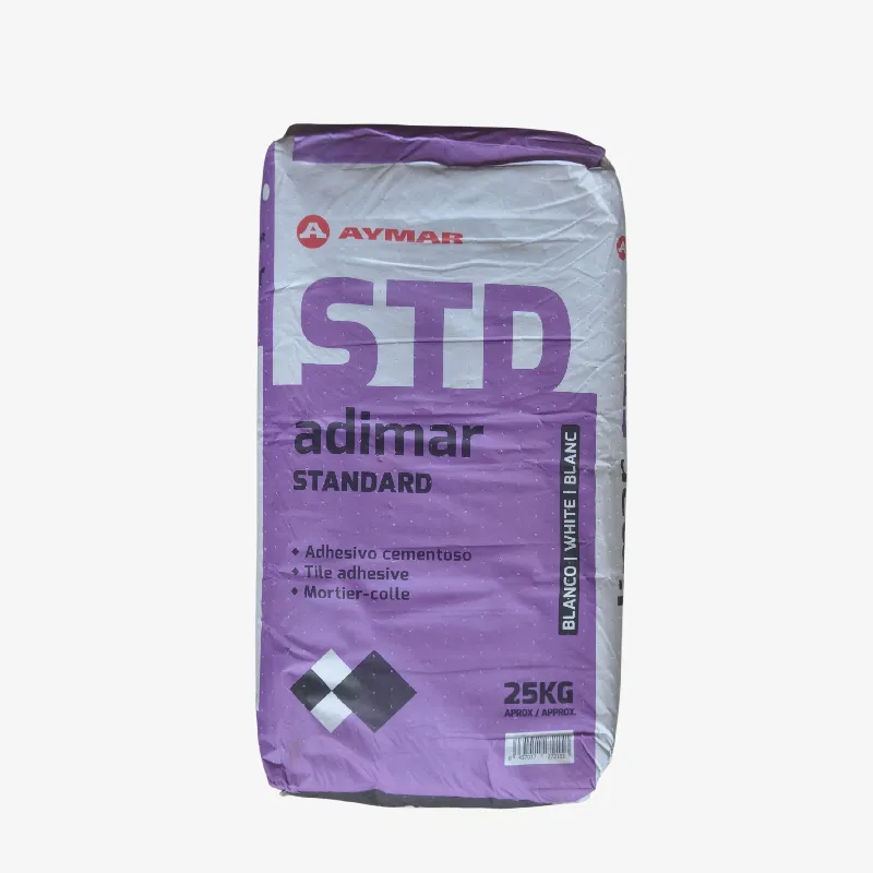 CEMENTO COLA ESTANDAR BLANCO DE TIPO ZA (SACOS DE 25 KG)