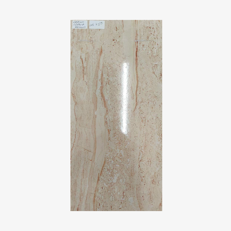 Revestimiento Cerámico de 25X50cm DAHINO Crema brillo 