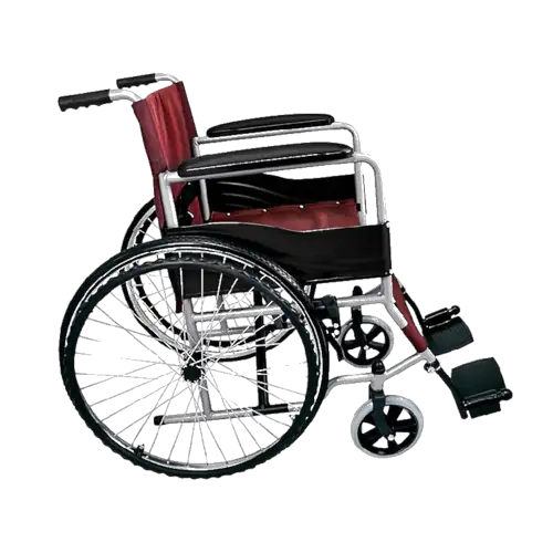  Silla de ruedas plegable