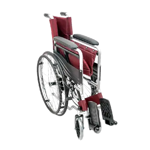  Silla de ruedas plegable