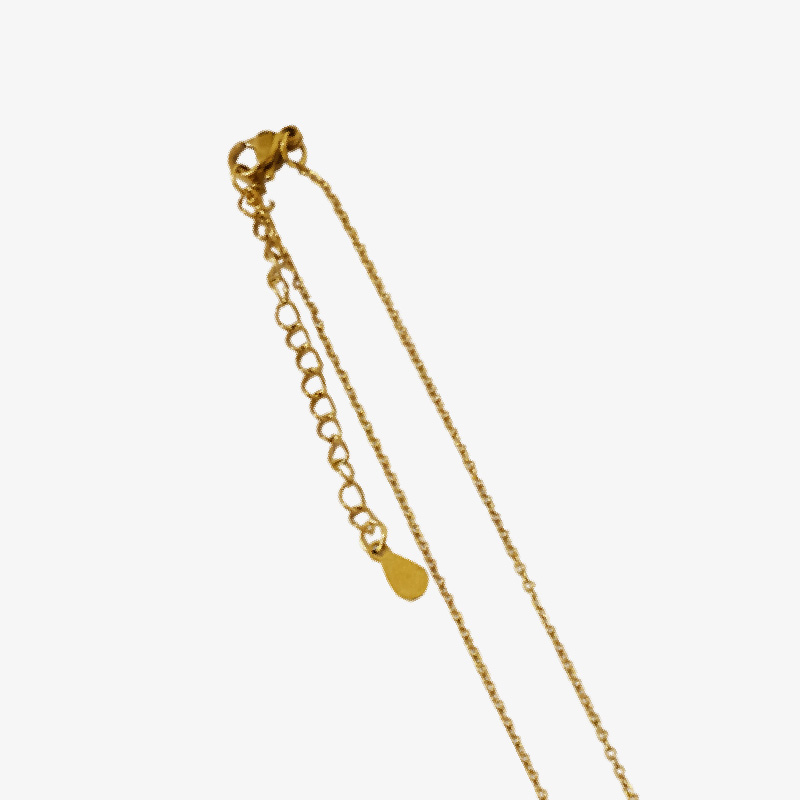 Collar fino con dije Gota de Lluvia