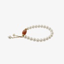 Pulsera de perlas "Rubí"