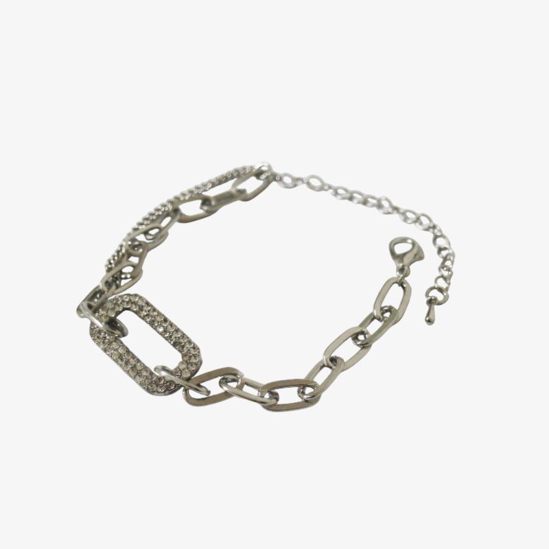 Pulsera Silver Love (Color plateado)