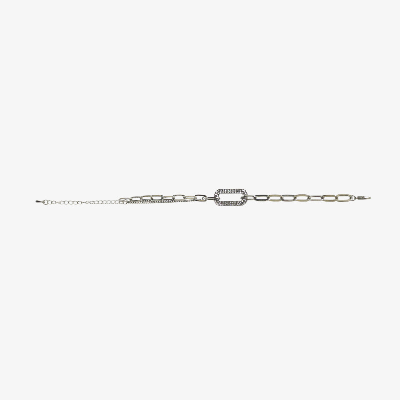 Pulsera Silver Love (Color plateado)