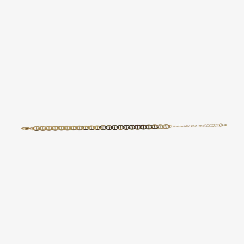 Pulsera dorada Mujer bonita