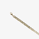 Pulsera dorada Mujer bonita