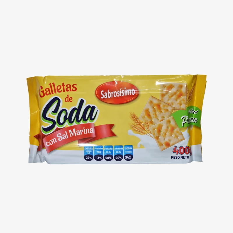 Galletas de Soda con sal