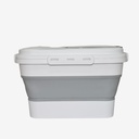 Pozuelo grande hermético para alimentos (cubo de arroz)