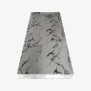 Lámina de PVC impermeabilizante con diseño de mármol