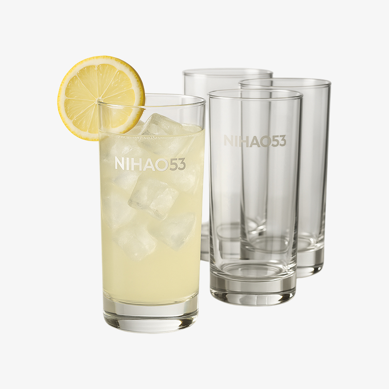 Set 12 vasos Personalizado Alto para cócteles 10,5 oz 