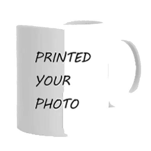 Taza blanca de ceramica