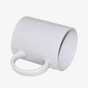 Taza blanca de ceramica