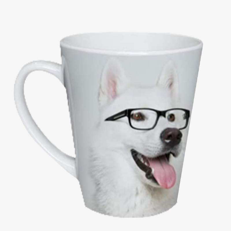 Taza Blanca conica