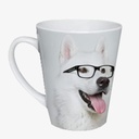 Taza Blanca conica