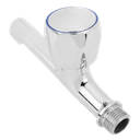 Pluma de chorro zinc  -con zapatilla-1/2