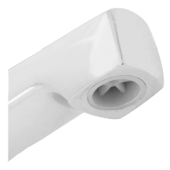Pluma de chorro zinc  -con zapatilla-1/2