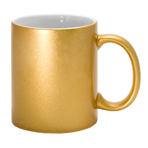 [NH13TB11DR48] Taza 11 oz  brillante de color Dorado para sublimar