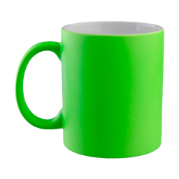 [NH13TF11VD48] Taza 11 oz fluorescente de color Verde para sublimar
