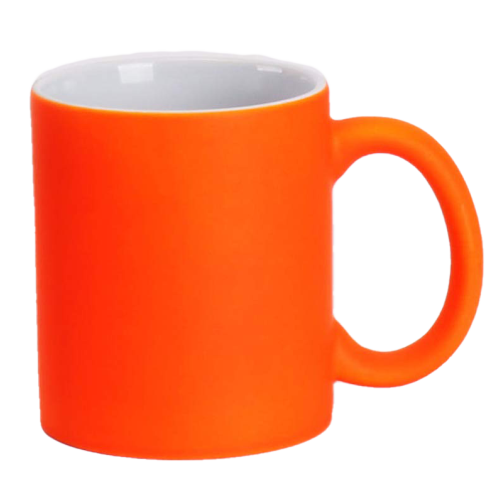 [NH13TF11NJ48] Taza 11 oz fluorescente de color Naranja para sublimar