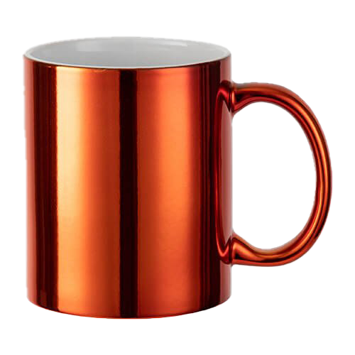 [NH13TP11RJ48] Taza 11 oz efecto espejo color rojo
