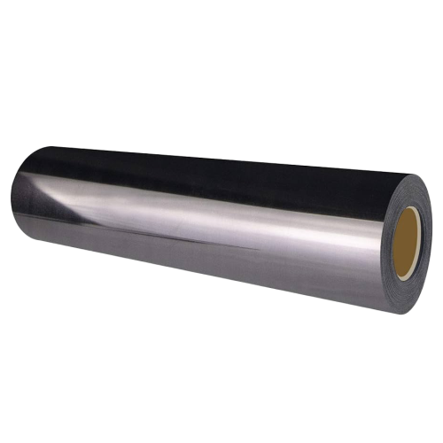 [NH13VCTMTNG] Vinilo de corte textil acabado metálico de transferencia de calor negro 0,50m*25m