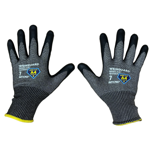 [NH06GCA4T8] Guantes de Corte color gris recubierto de Nitrilo A4 Talla 8